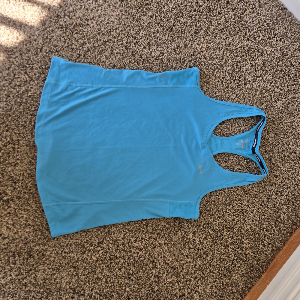 Nike Turquoise Women's Tank Top
